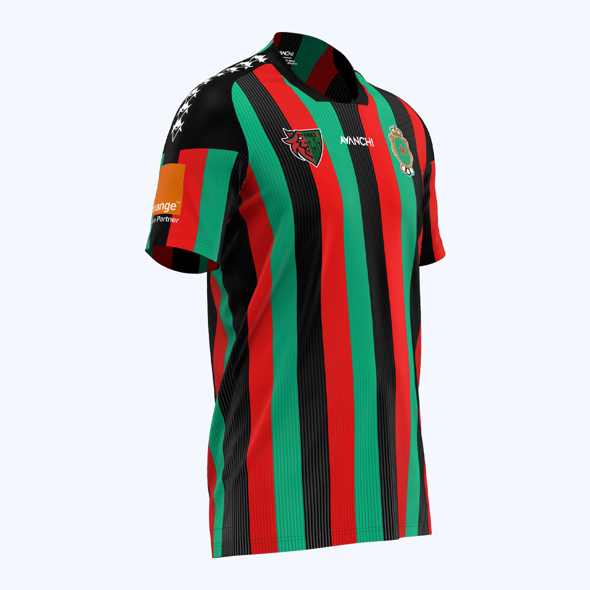 AS FORCES ARMÉES ROYALES E-BOTOLA OFFICIAL HOME JERSEY