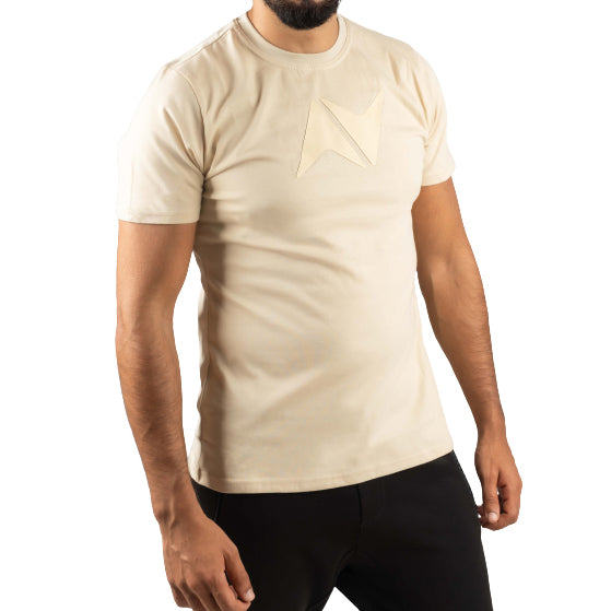 AVANCHI LFSTL REGULAR BEIGE TEE