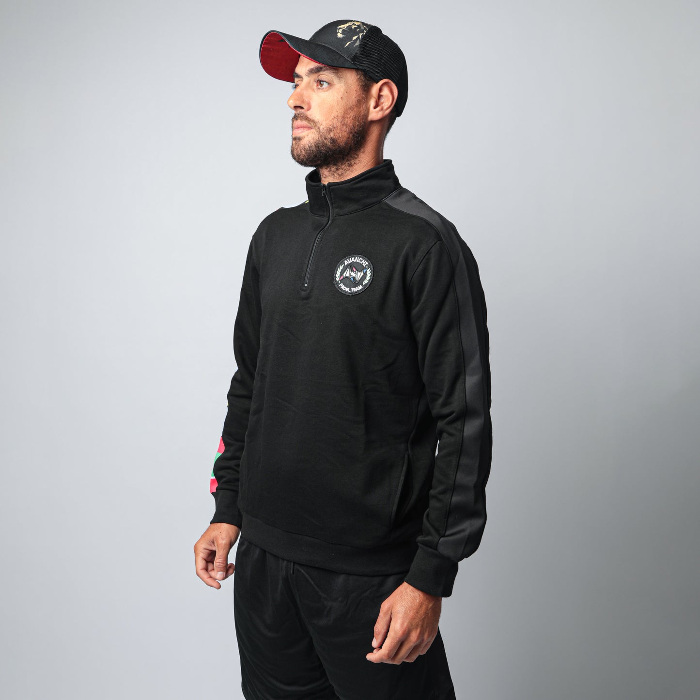 AVANCHI PADEL TEAM OFF-COURT HALF-ZIPPED SWEATSHIRT