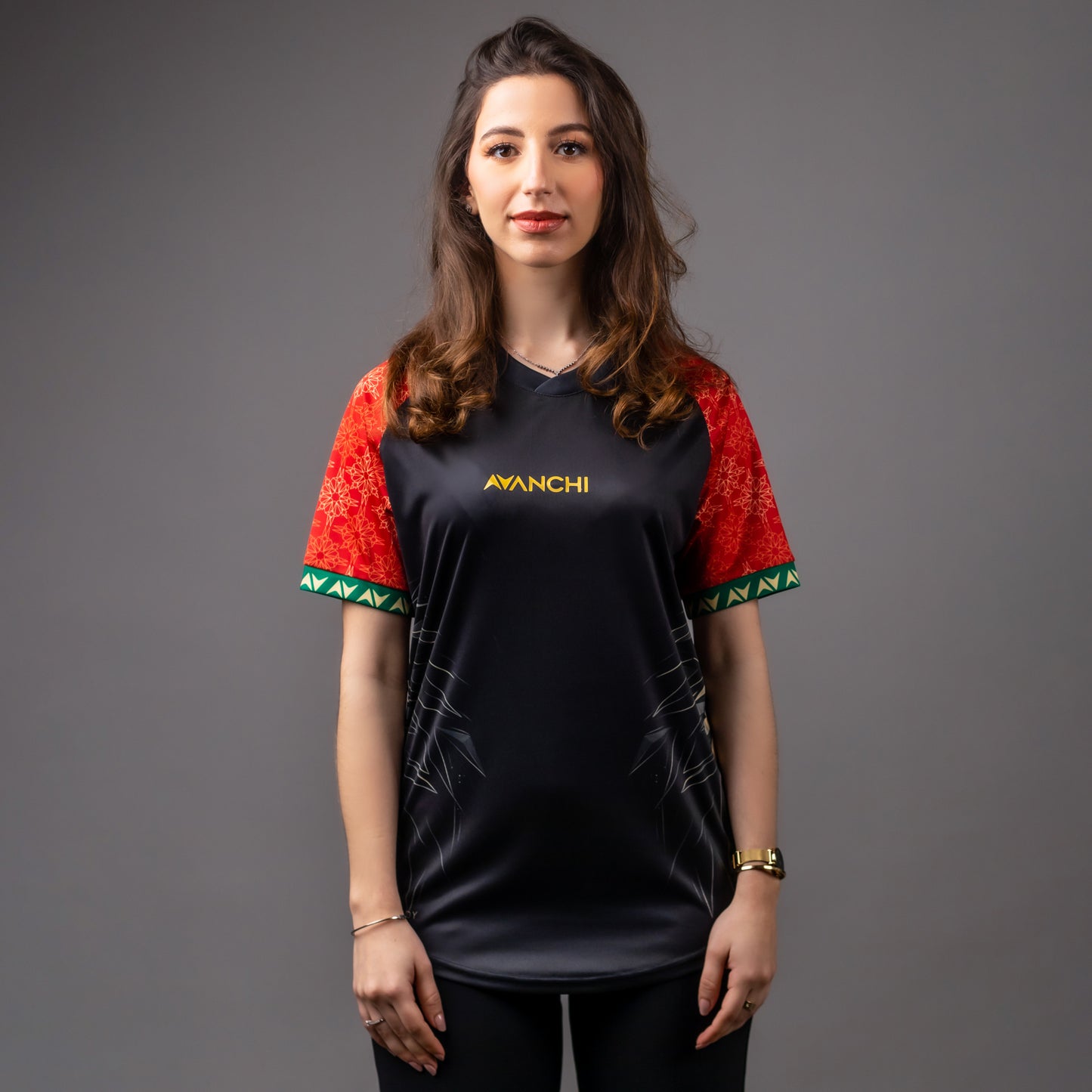 AVANCHI ATLAS LION BLACK JSY