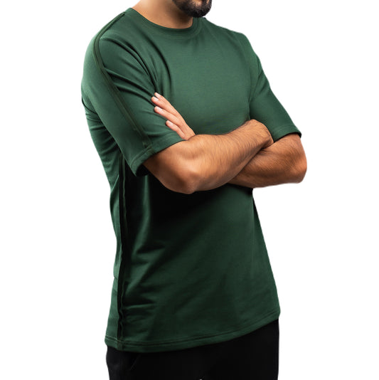 AVANCHI OVERSIZED INFINITY EMERALD TEE