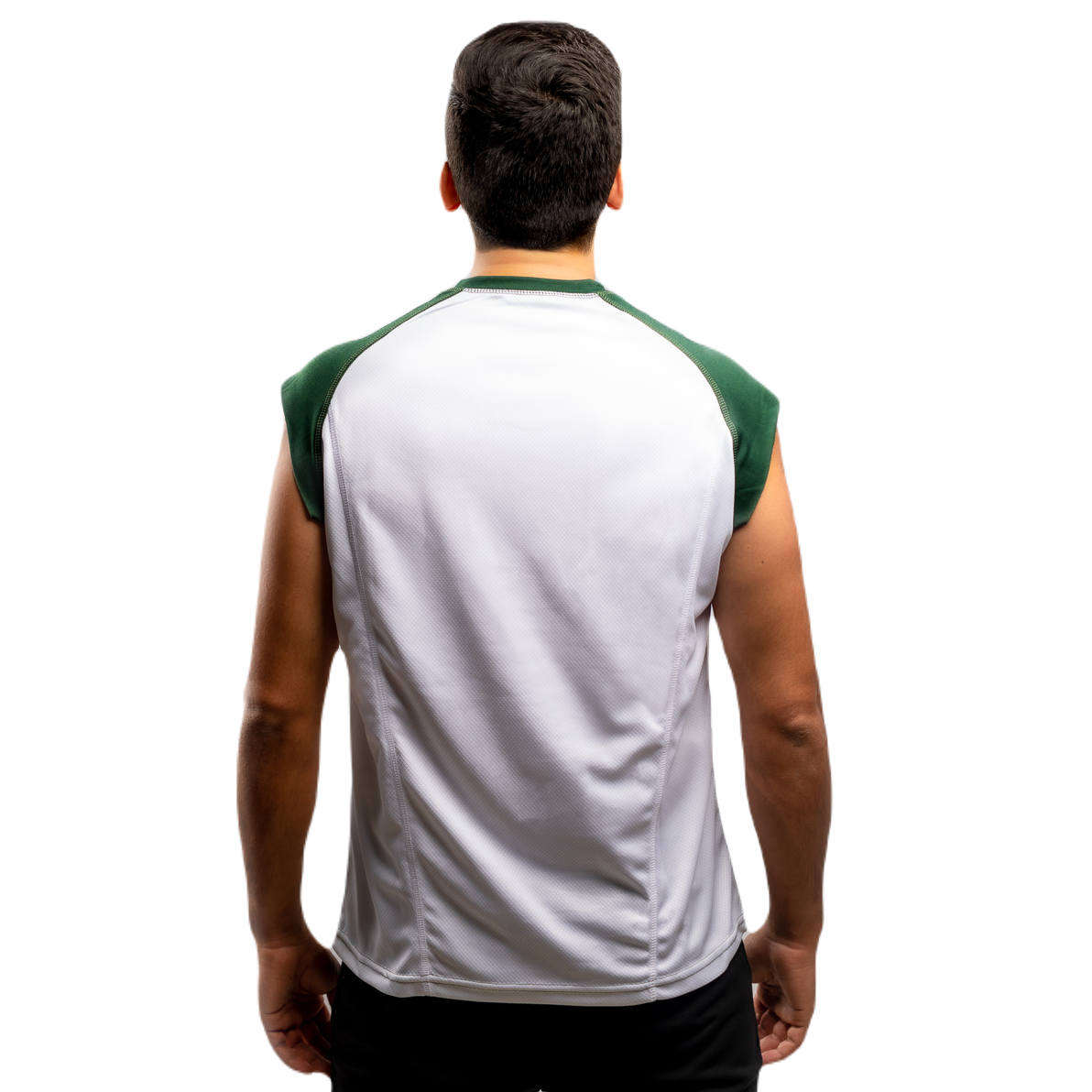 AVANCHI OVERSIZED EMERALD SLEEVELESS