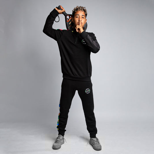 AVANCHI PADEL TEAM HALF-ZIPPED SWEATSHIRT & PANT SET