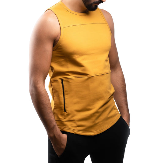 AVANCHI LFSTL SLEEVELESS AMBER